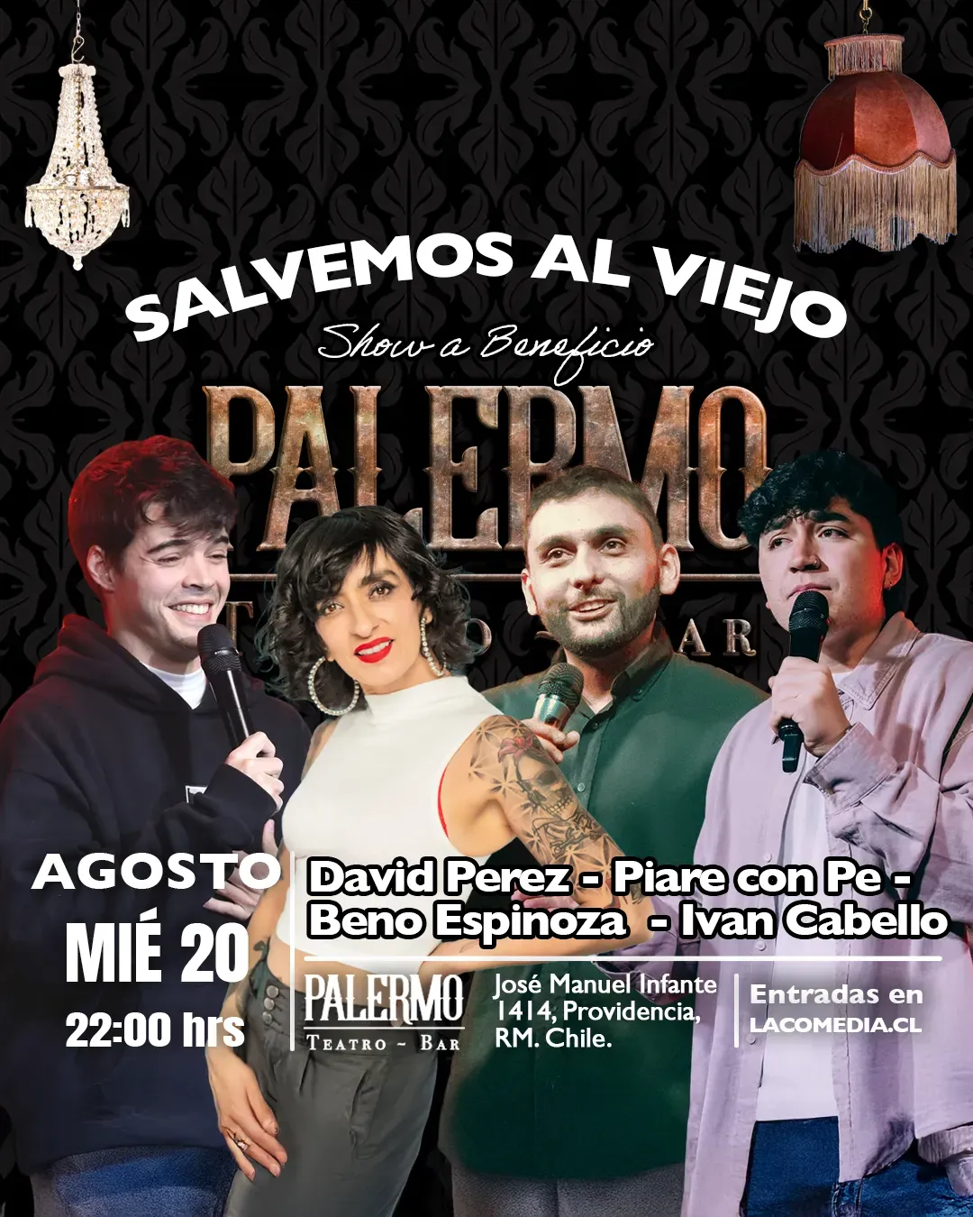 SALVEMOS AL VIEJO – Show a beneficio