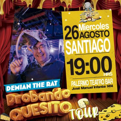 Demian The Rat Probando Quesito En Santiago