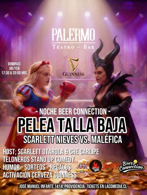 Pelea talla baja – Scarlett Nieves vs Maléfica