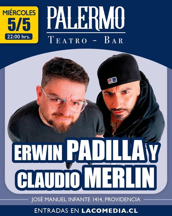 Erwin Padilla y Claudio Merlín