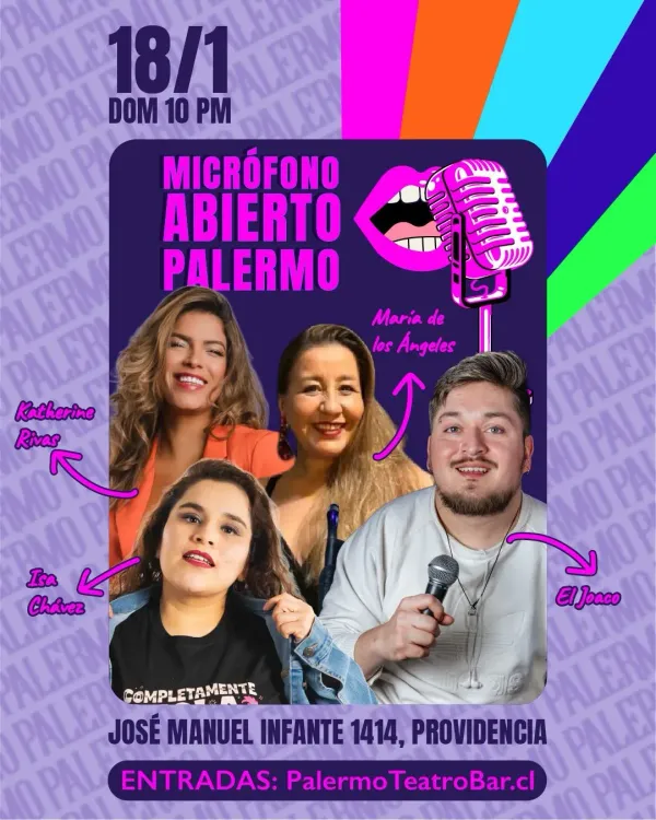 Micrófono Abierto en Palermo
