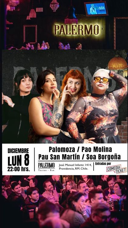 Palomoza, Pau San Martin , Pao Molina  y Soa Borgoña