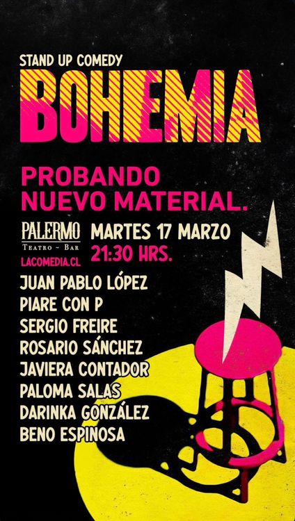 Bohemia – Stand Up Comedy