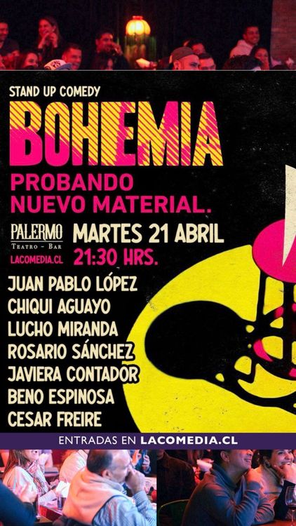 Bohemia – Stand Up Comedy