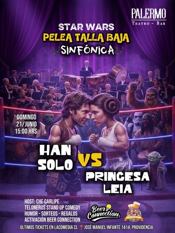Pelea Talla Baja Sinfónica
