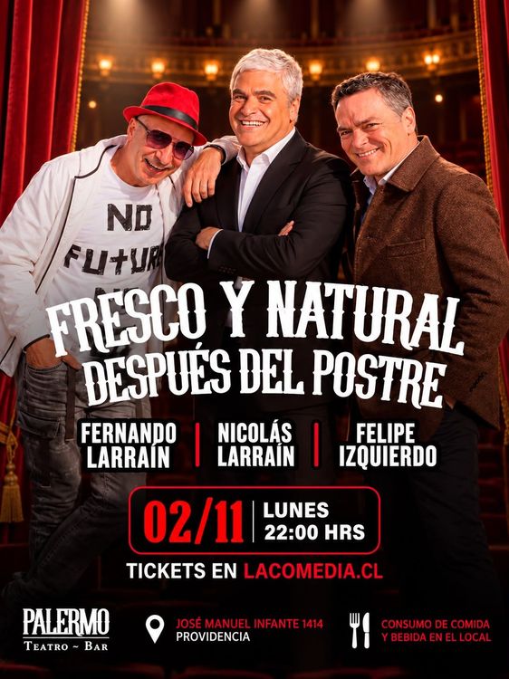 Fresco y natural después del postre