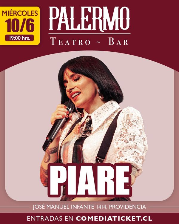 Piare 10/06 Show 19:00 Hrs