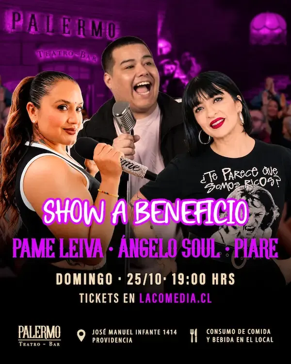 PAME LEIVA · ÁNGELO SOUL · PIARE